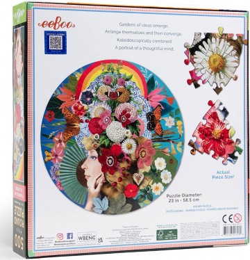 EeBoo - Theatre of Flowers - 500 Stukjes 3