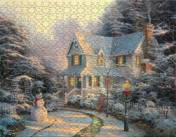 Ceaco - Thomas Kinkade Christmas Multipack - The Night Before Christmas