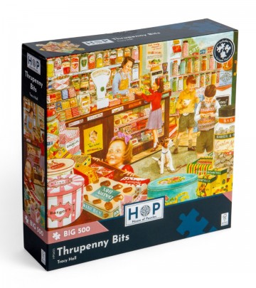 The House of Puzzles - Thrupenny Bits - 500 XL Stukjes 2