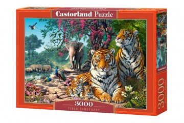 Castorland - Tiger Sanctuary - 3000 Stukjes 2