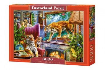 Castorland - Tigers Coming to Life - 3000 Stukjes 2