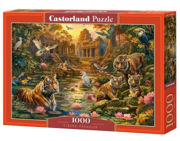 Castorland - Tigers Paradise - 1000 Stukjes 2