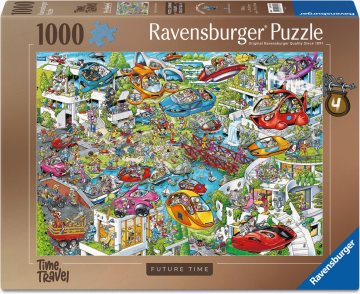 Ravensburger - Time Travel 4 - Future Time - 1000 Stukjes 2