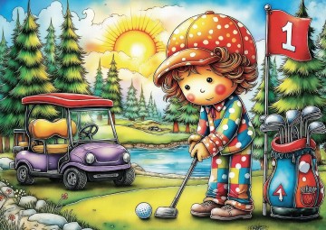 JaCaRou Puzzle - Tiny Tee Time - 1000 Stukjes