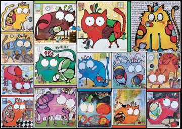 JaCaRou Puzzle - To Each Their Cat - 1000 Stukjes
