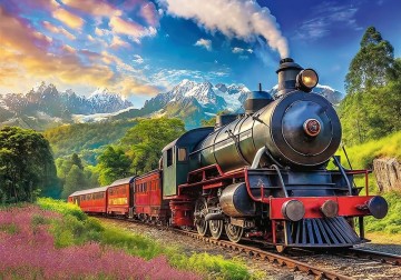 Trefl - Train Journey - 1000 Stukjes