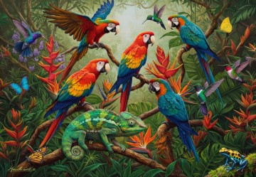 Bluebird Puzzle - Harmonie Tropicale - 1000 Stukjes