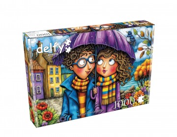 Delfy Puzzle - Under One Umbrella - 1000 Stukjes 2