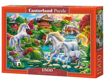 Castorland - Unicorn Garden - 1500 Stukjes 2