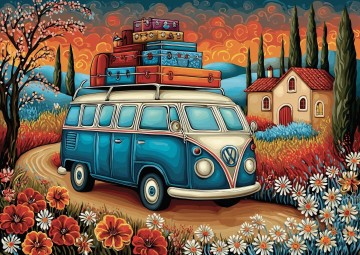 JaCaRou Puzzle - Van Life Escape - 1000 Stukjes