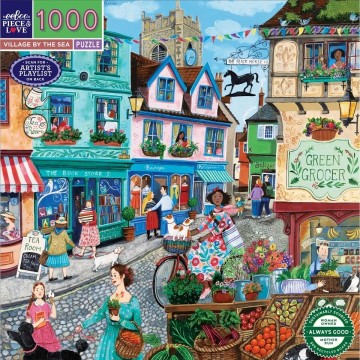 EeBoo - Village by the Sea - 1000 Stukjes