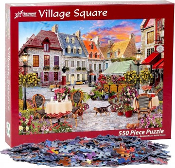 Vermont Christmas Company - Village Square - 550 Stukjes 2