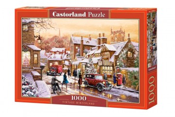 Castorland - Vintage Winterland - 1000 Stukjes 2