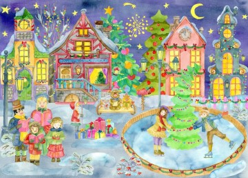 Grafika - Patiner en Attendant Noël - 1500 Stukjes