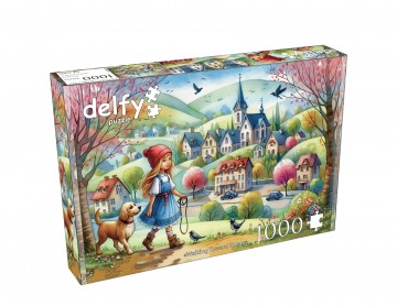 Delfy Puzzle - Walking Toward Home - 1000 Stukjes 2