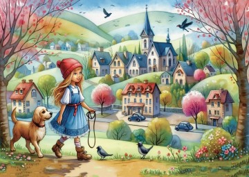 Delfy Puzzle - Walking Toward Home - 1000 Stukjes