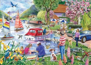The House of Puzzles - Waterside Inn - 500 XL Stukjes