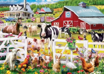 Masterpieces - Weekends on the Farm - 1000 Stukjes