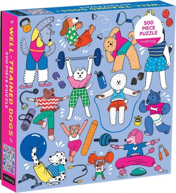 Galison - Well-Trained Dogs - 500 Stukjes 2