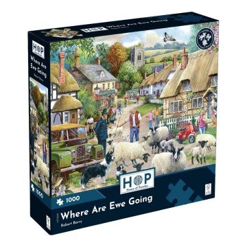 The House of Puzzles - Where Are Ewe Going - 1000 Stukjes 2
