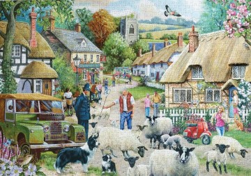 The House of Puzzles - Where Are Ewe Going - 1000 Stukjes 3