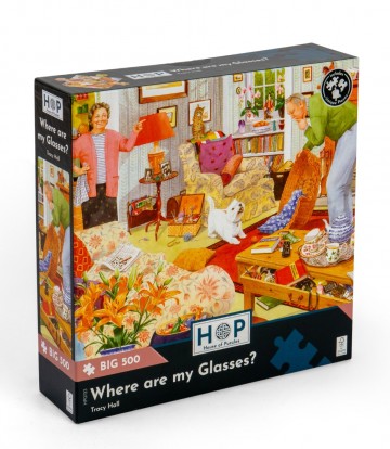 The House of Puzzles - Where Are My Glasses? - 500 XL Stukjes 2