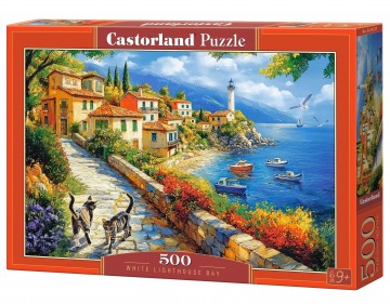 Castorland - White Lighthouse Bay - 500 Stukjes 2