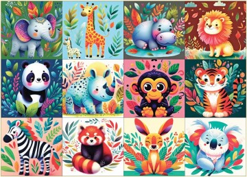 Delfy Puzzle - Wildlife Diversity - 1000 Stukjes