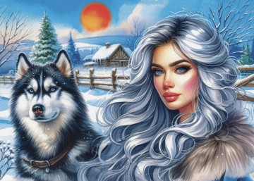 JaCaRou Puzzle - Winter Days Duo - 1000 Stukjes