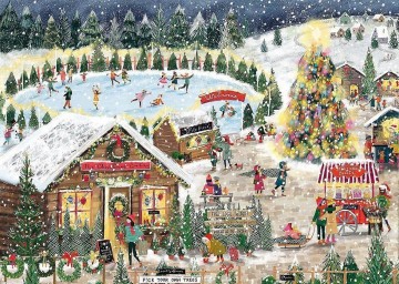 Falcon de Luxe - Winter Village - 1000 Stukjes