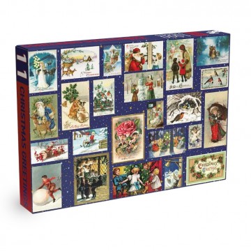 Penny Puzzle - Ye Old Christmas Greetings - 1000 Stukjes 3