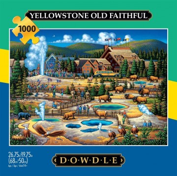 Buffalo Games - Yellowstone Old Faithful - 1000 Stukjes 3