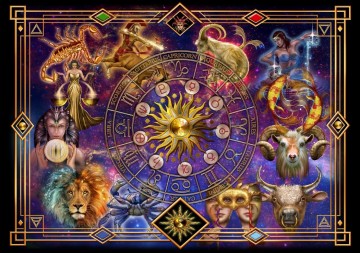 Bluebird Puzzle - Zodiac Montage - 3000 Stukjes