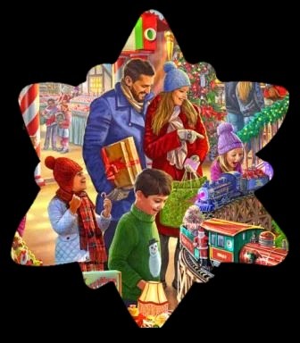 Wasgij Christmas 20 - De Geesten van Kerstmis Puzzel (2x1000 Stukjes