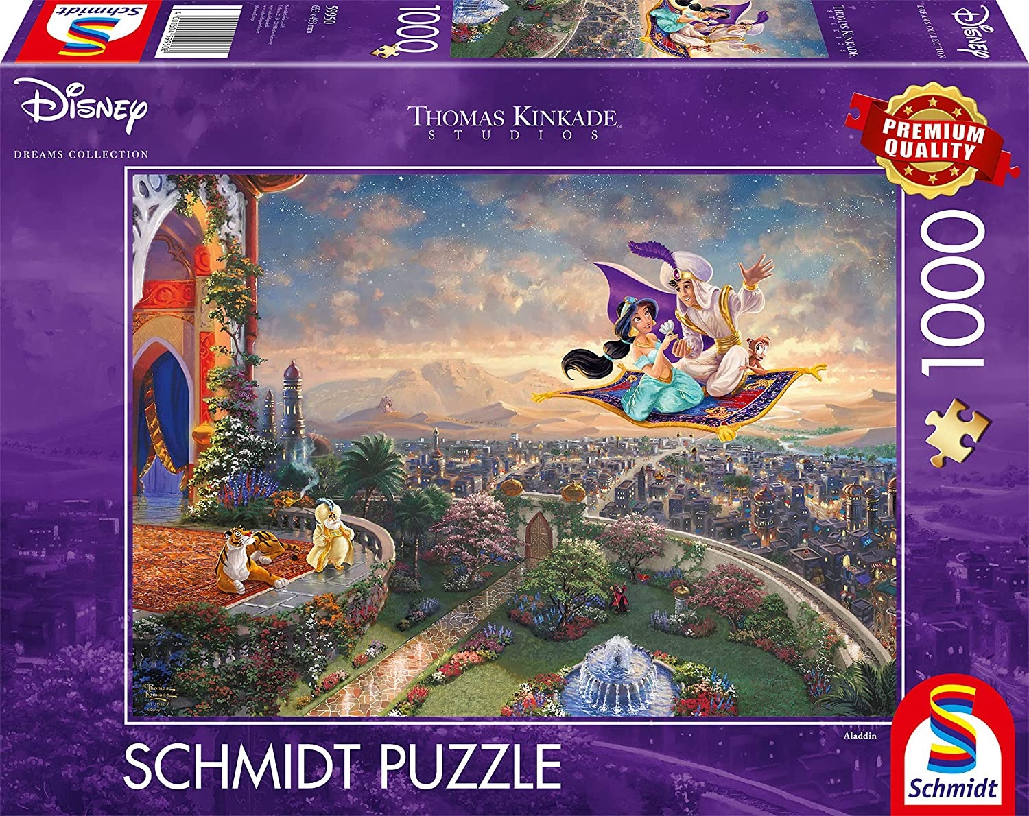 microfoon Ruïneren Rationalisatie Schmidt - Aladdin - 1000 Stukjes - 1000 Stukjes - Puzzelplaza