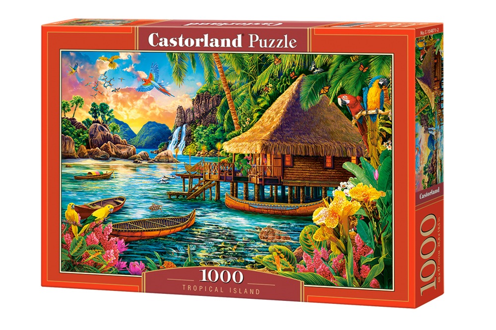 Castorland Puzzle 1000 Pezzi – Sailor's House – Panorama Marinaro Con Scrivania E Macchina Da Scrivere
